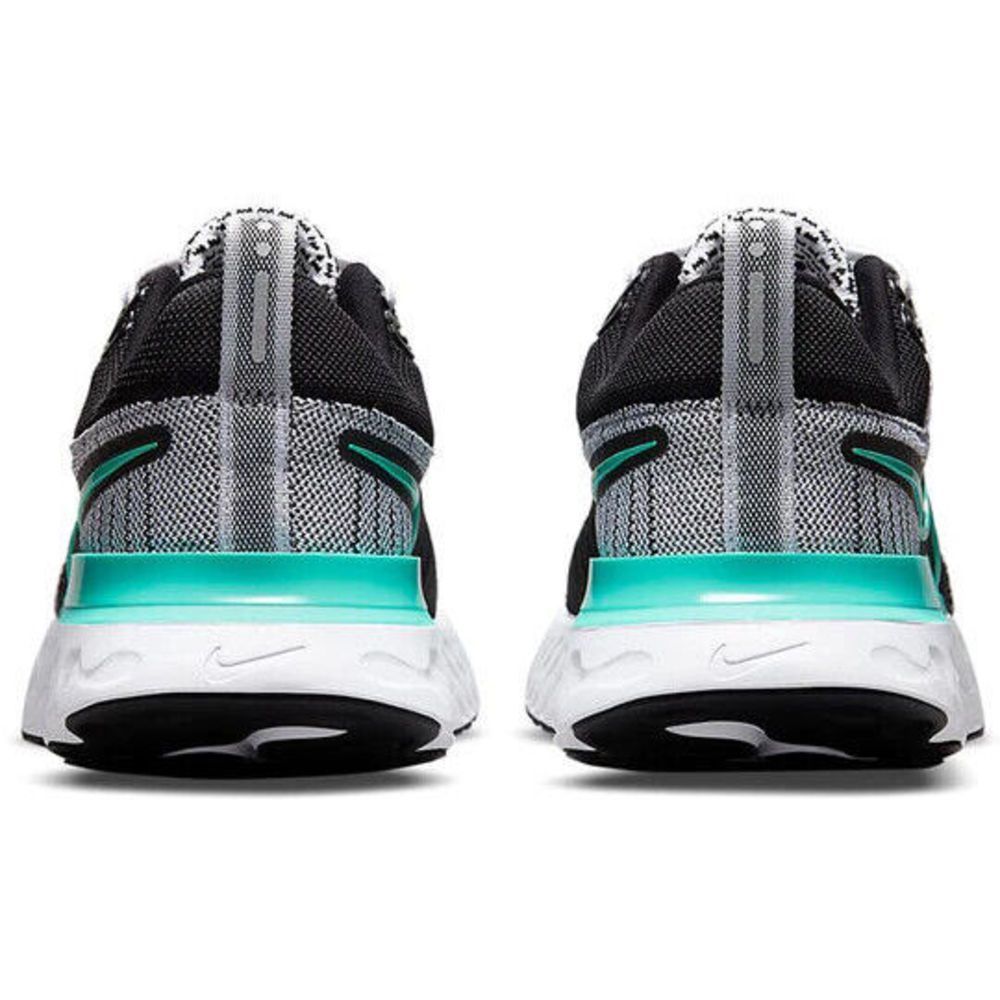 Nike React Infinity Run Flyknit 2 CT2423-103 Women Gray/Black/Mint Shoes NDD631 - Picture 5 of 8